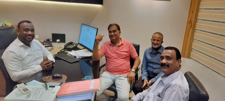 Meeting with baban to understand the process of the property card