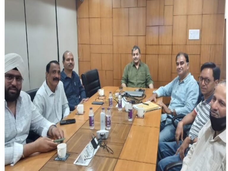 Evening meeting with PMC MKDM Ar. Mandar Kelkar