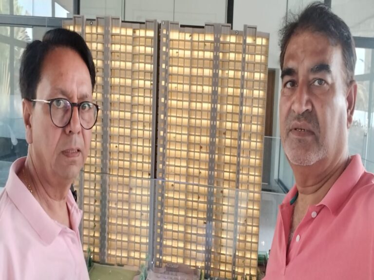 Site visit to “Ganga Imperia” project developed by MKDM (PMC)